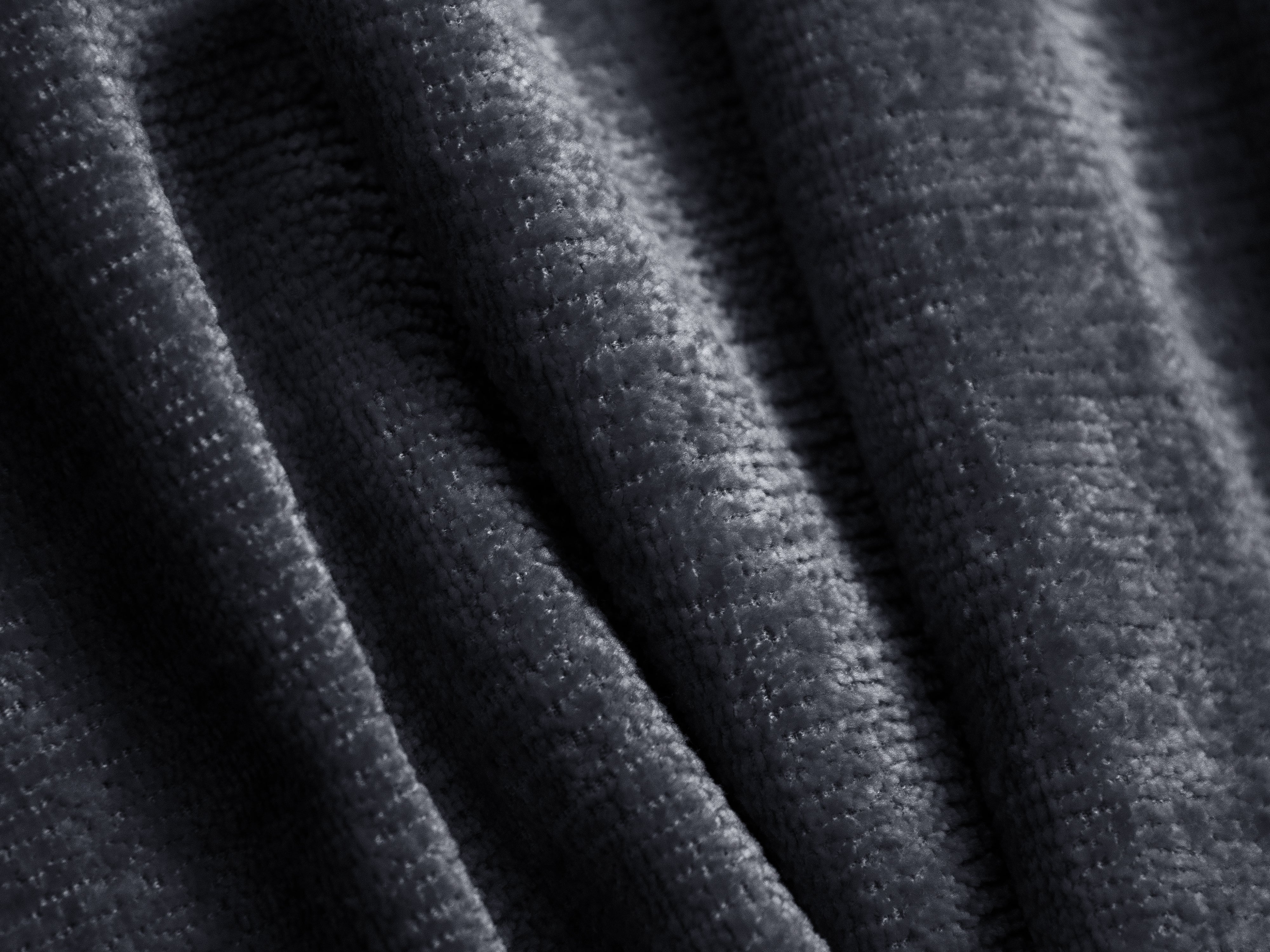 Sofa 3,5-zits ALDRIN in marineblau chenille