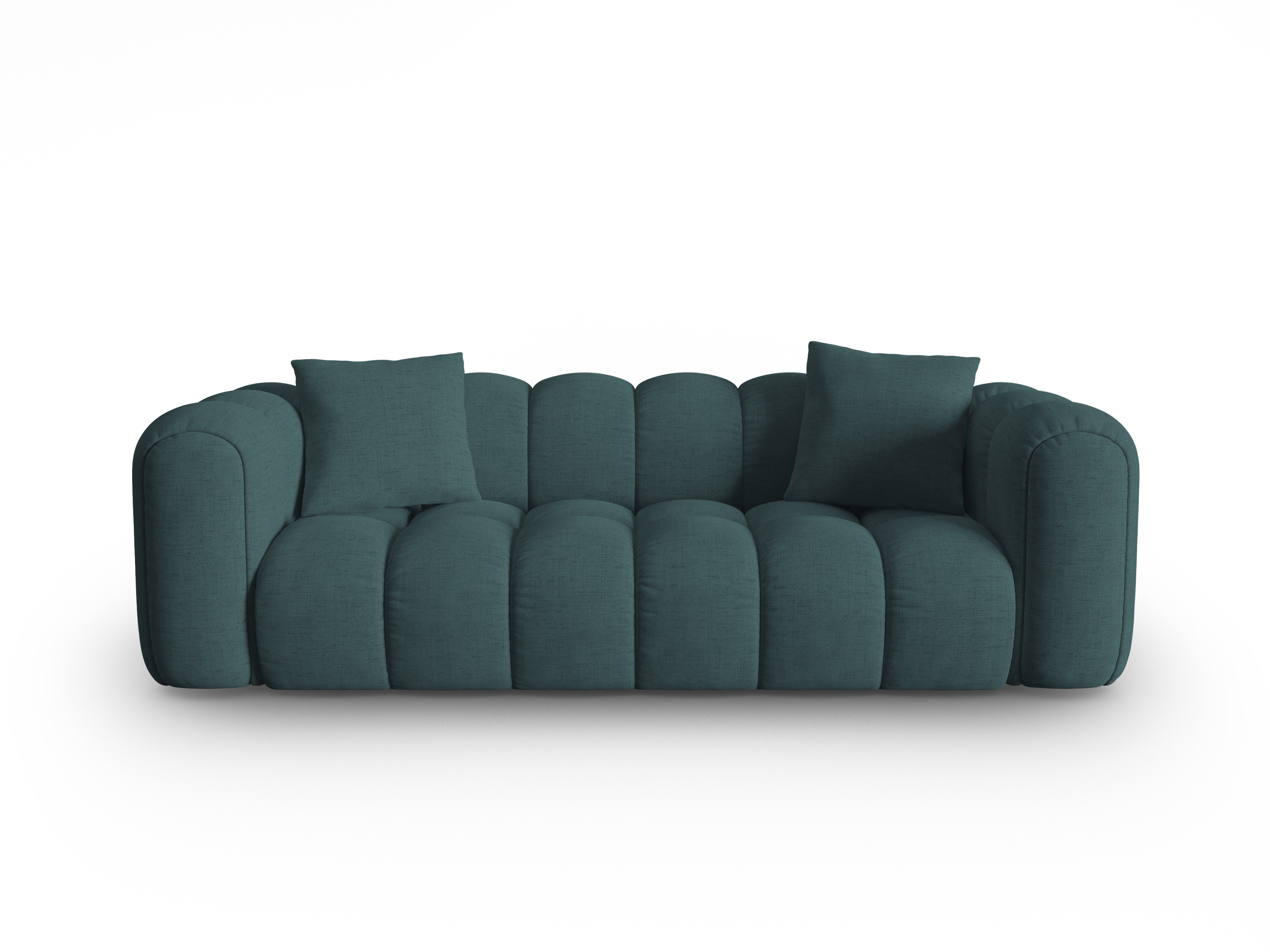 Sofa 4-persoons ASTRO turkoois chenille