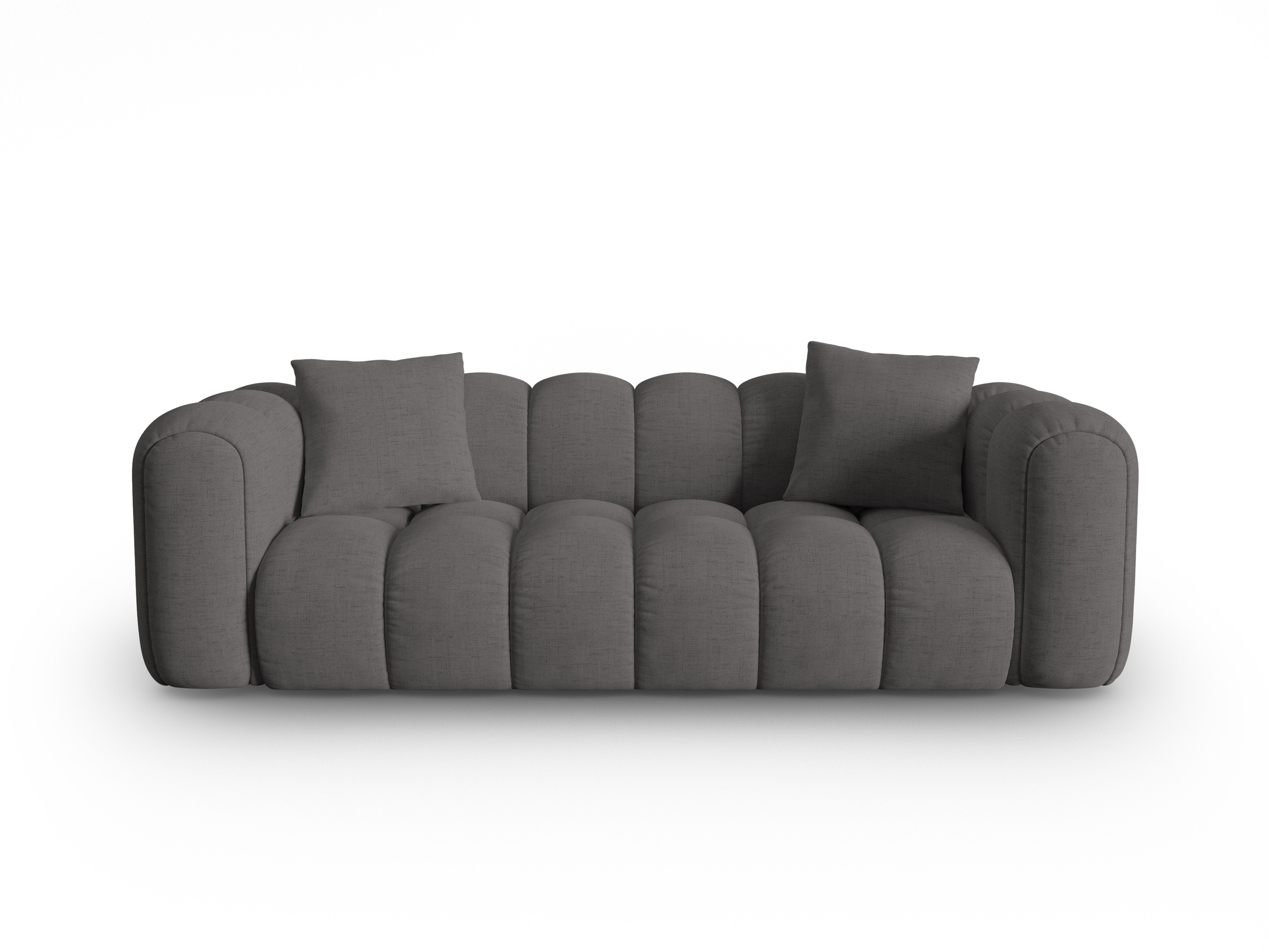 Sofa 4-osobowa ASTRO szary szenil do salonu