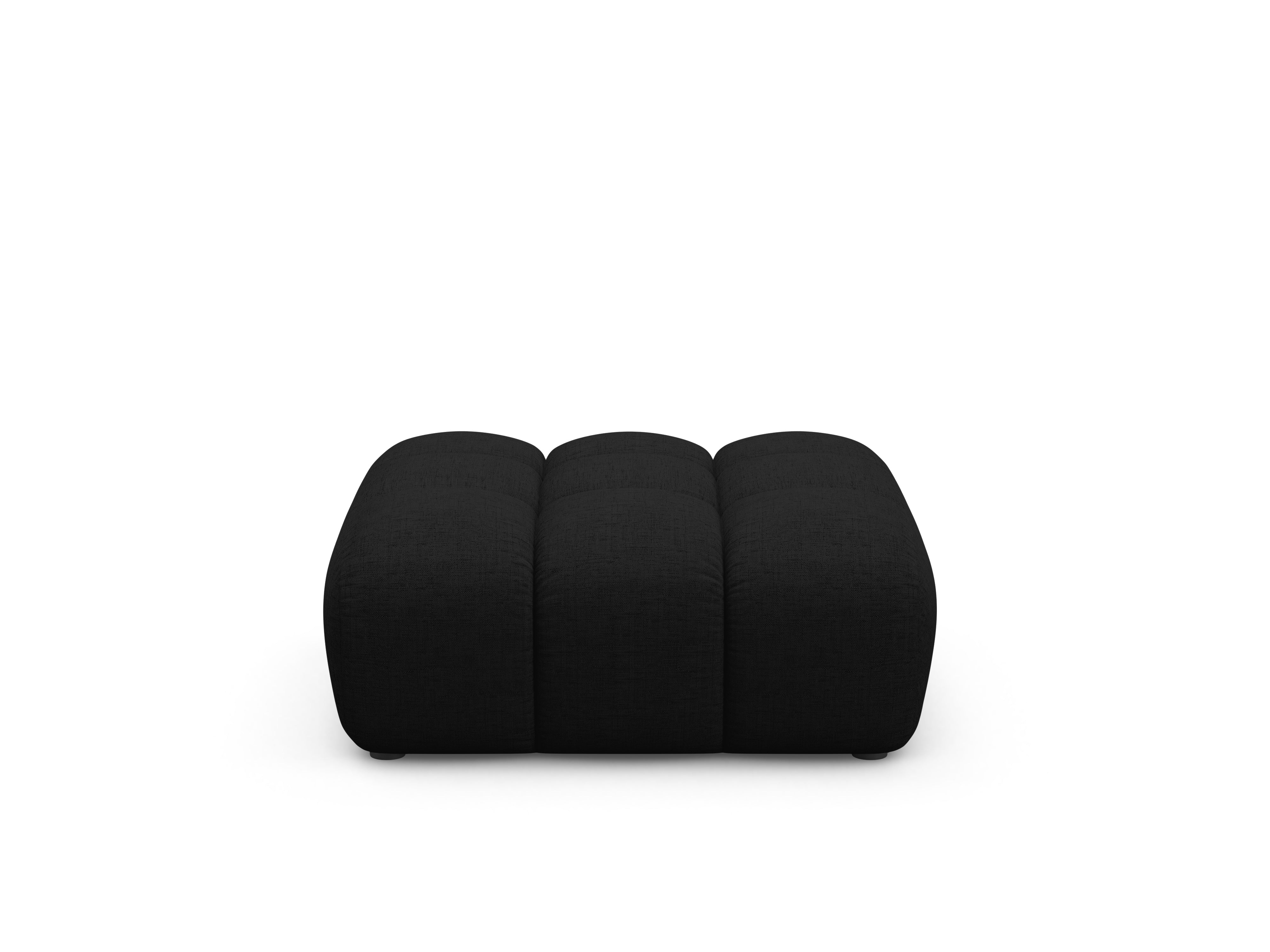 ASTRO Puff black chenille