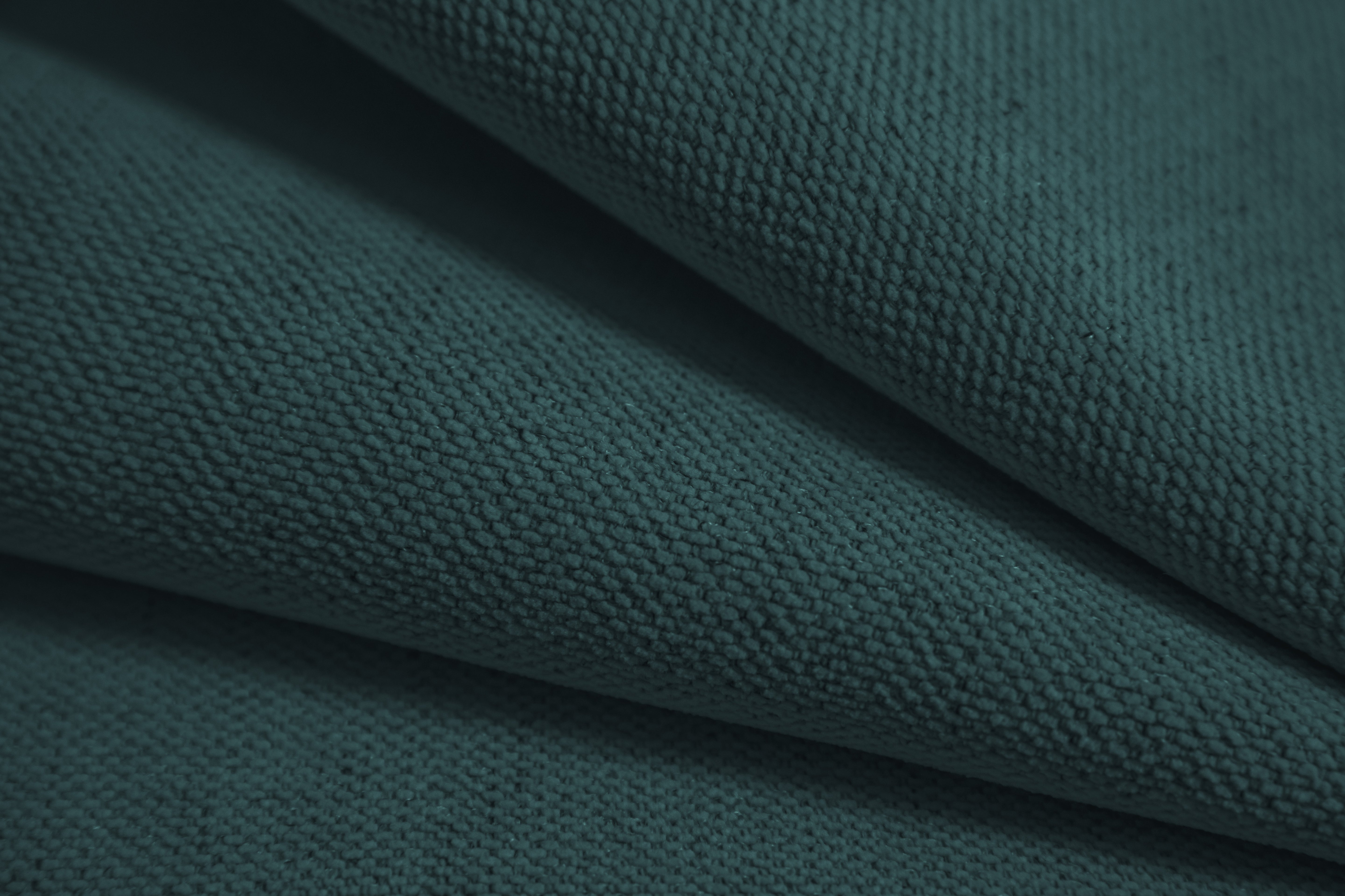 4-seater right-facing corner sofa ASTRO turquoise chenille