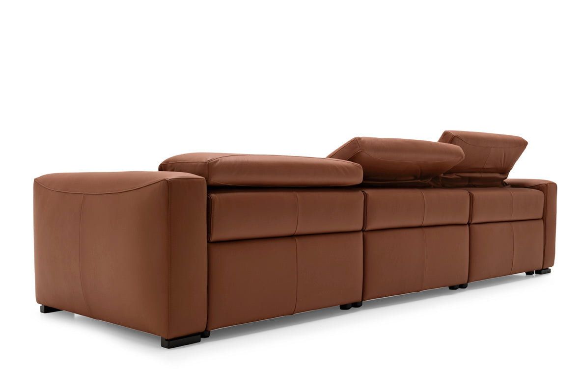Sofa 3-osobowa WAVE tapicerowana, marka Calligaris