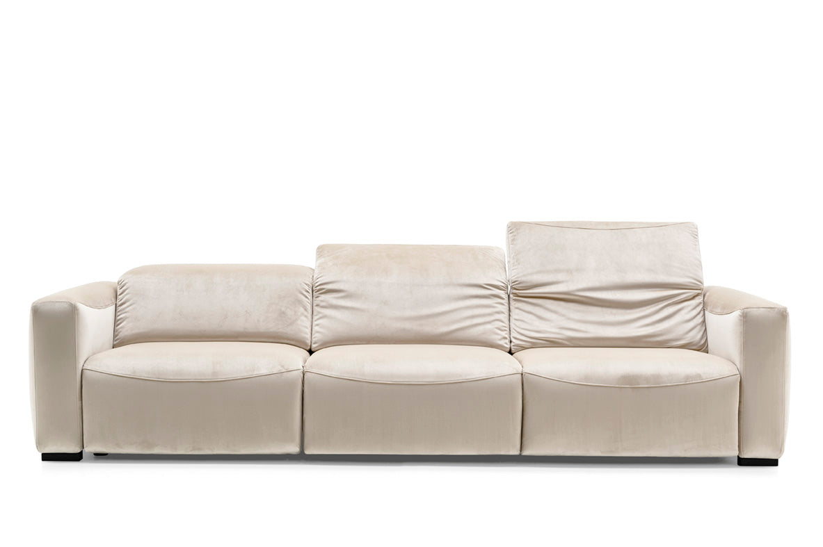 Sofa 3-osobowa WAVE tapicerowana, marka Calligaris