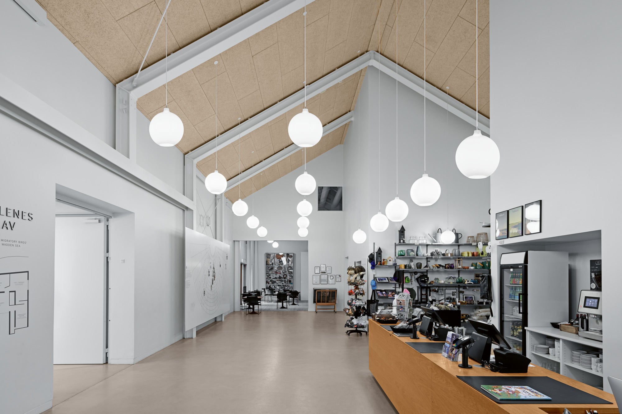 Pendelleuchte WOHLERT weißes Glas