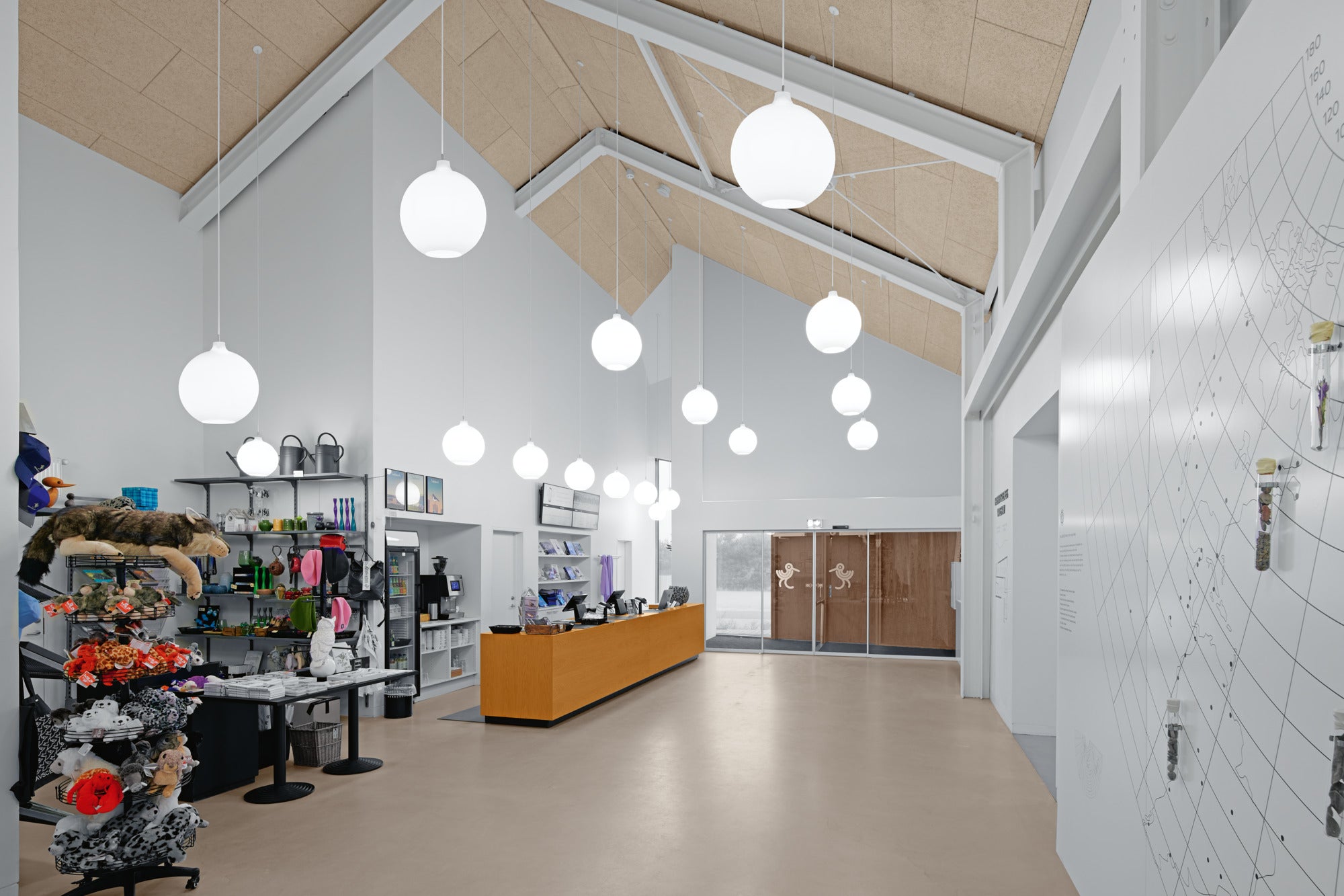 Pendelleuchte WOHLERT weißes Glas