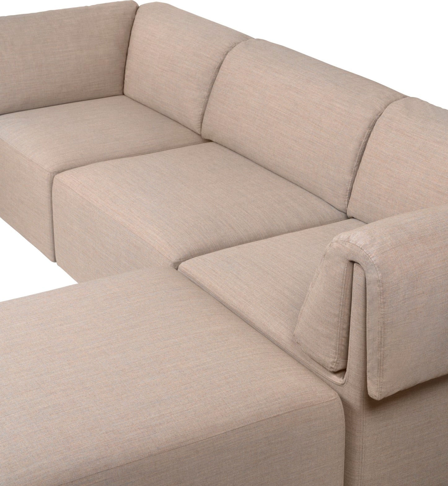 Polster-Ecksofa WONDER