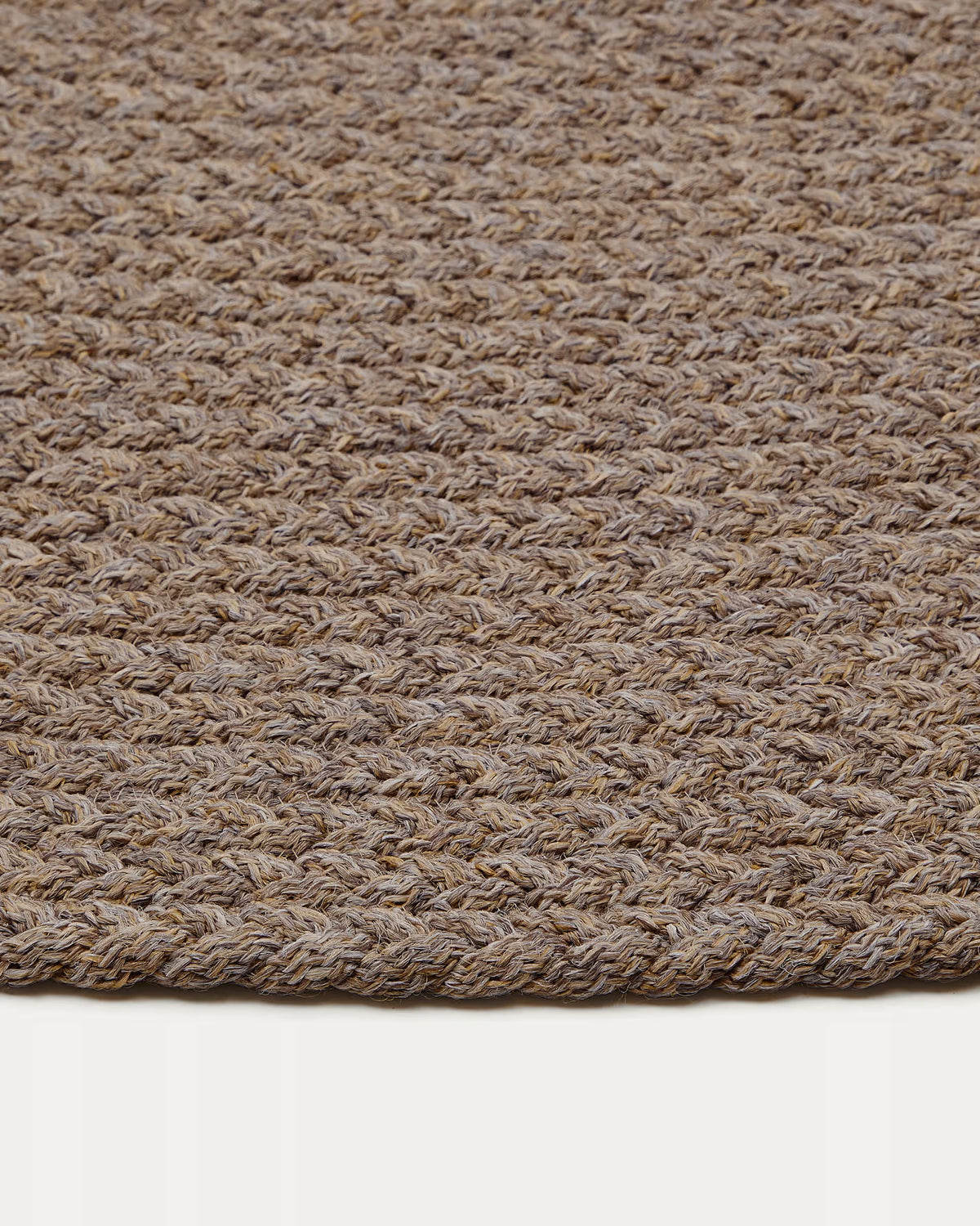Ronde buitenmat DESPAS beige