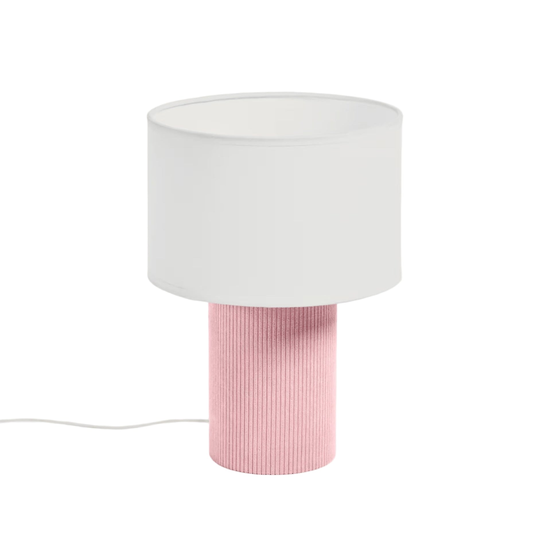 Tafellamp BIANELLA roze met wit