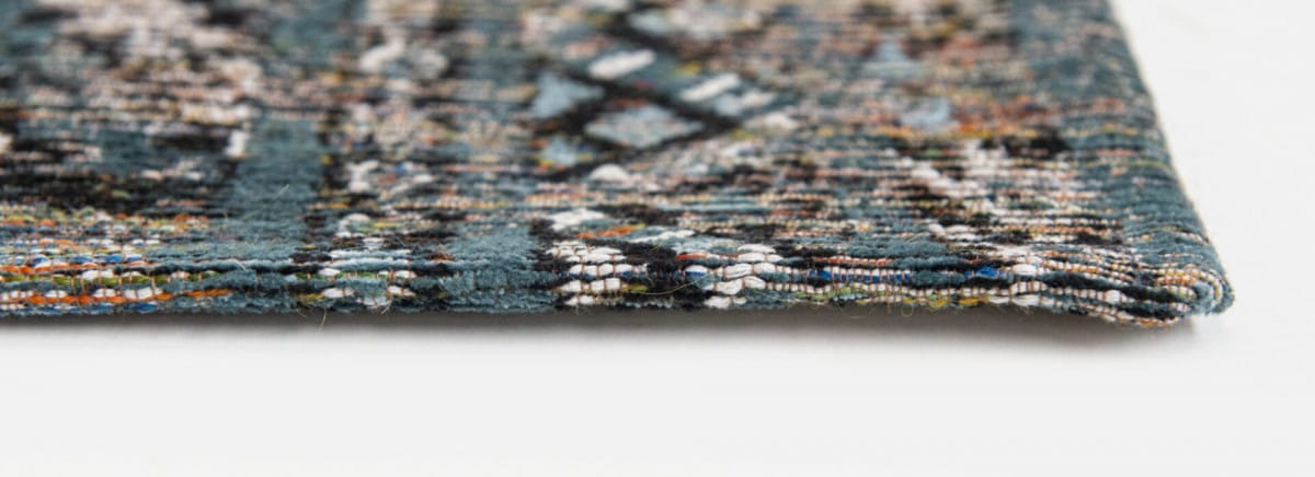 Dywan KILIM ZEMMURI BLUE błękitny – Louis de Poortere