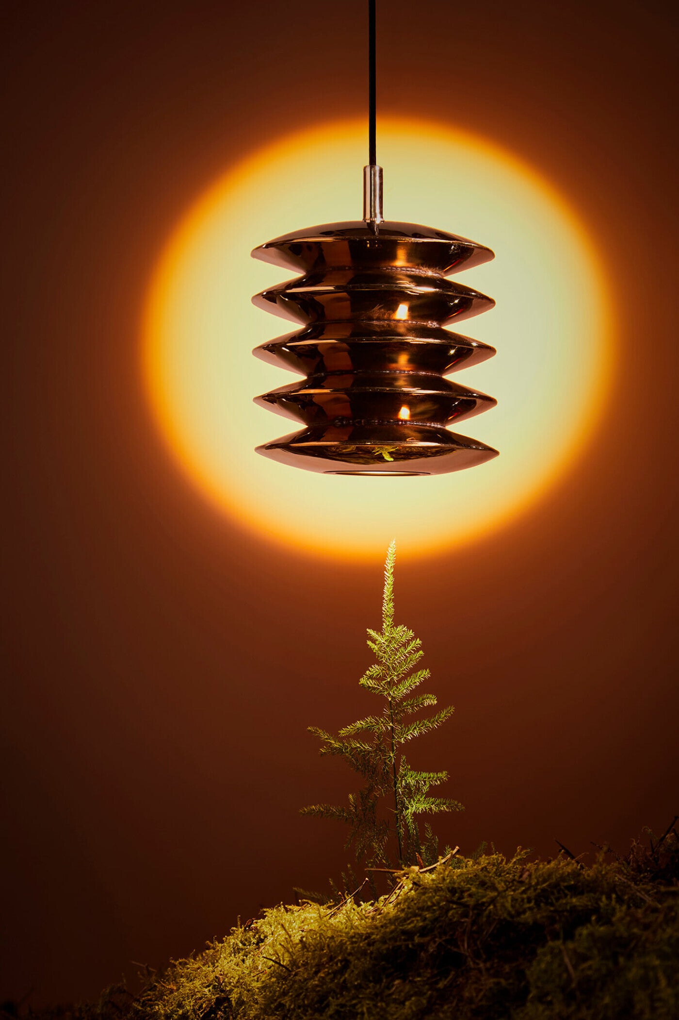 HARMONICA stainless steel pendant lamp