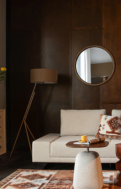 Lustro GALE rubberhout