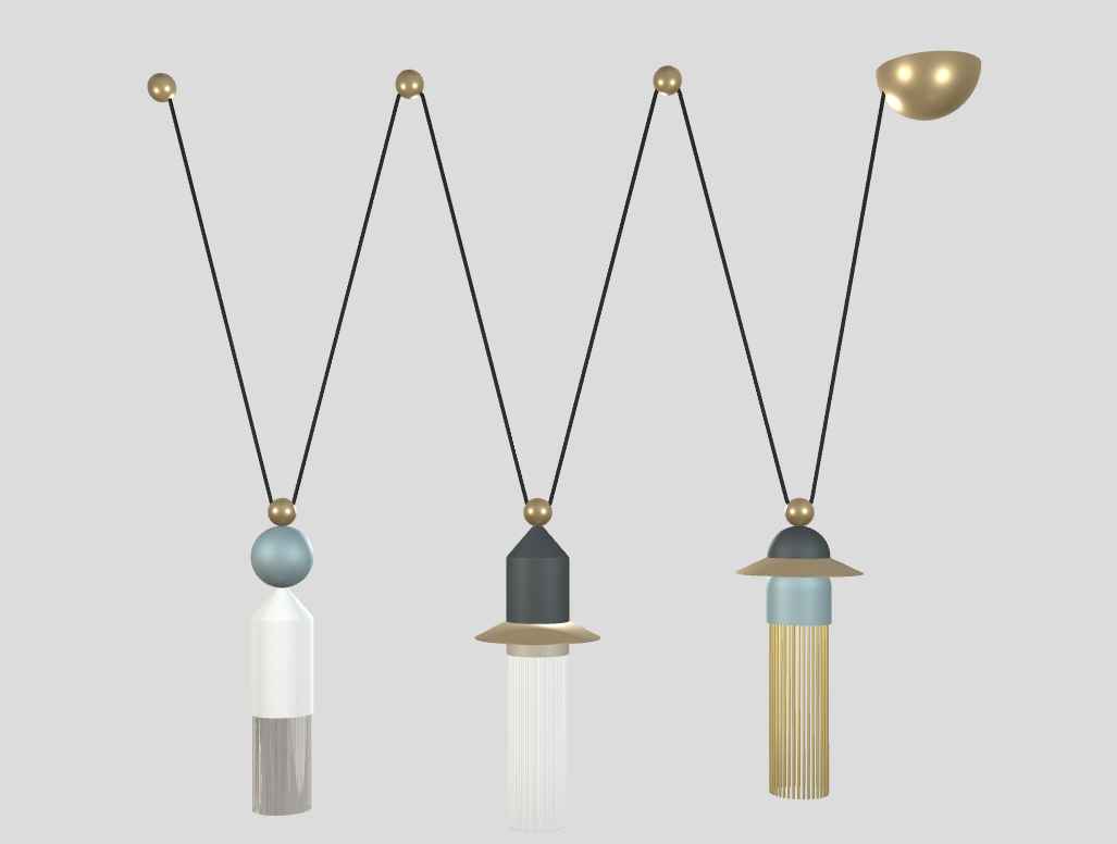 NAPPE C3 pendant lamp