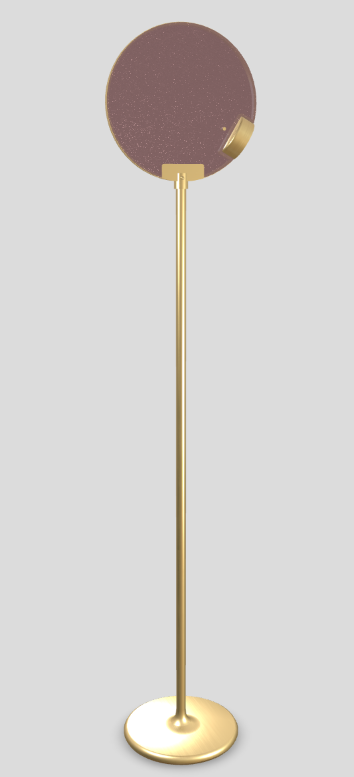 HORO STL floor lamp brushed brass