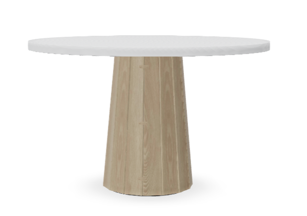 Ronde tafel CONTAINER met Bodhi voet