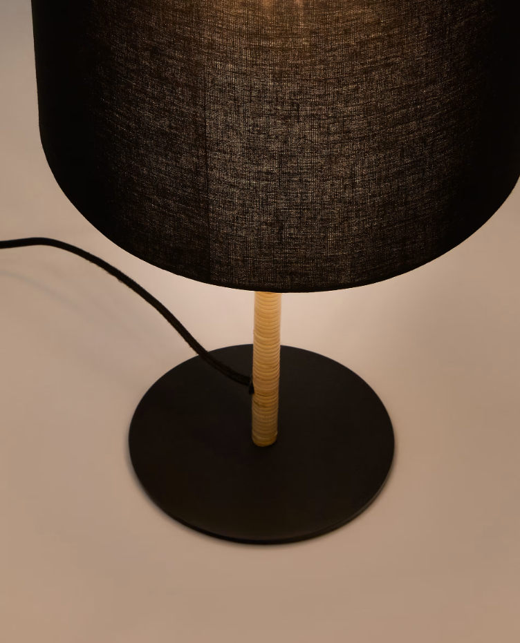 Lampa stołowa PINA czarny – styl nowoczesny