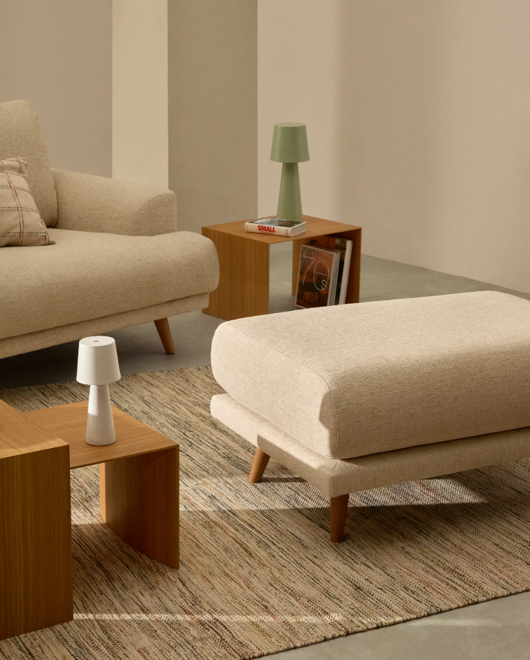 Puf van szenilweefsel KARIN crème