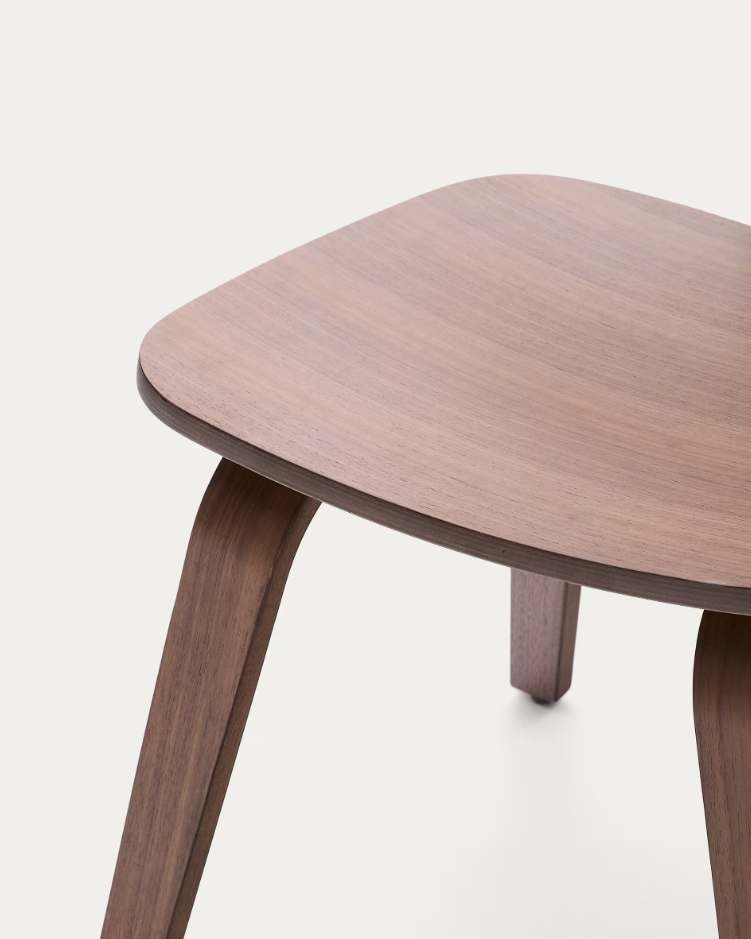 GENA stoel notenhout