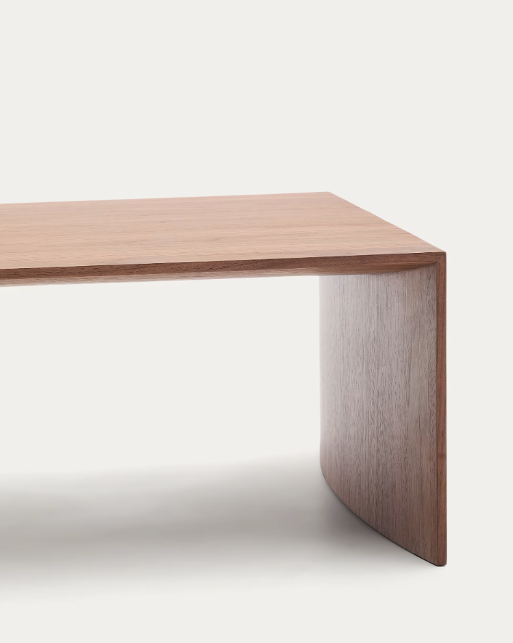 Koffietafel LITTO notenhout