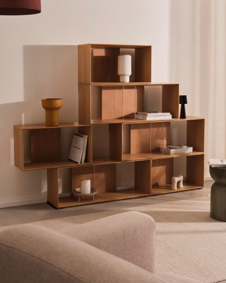 6-module kast LITTO eikenfineer