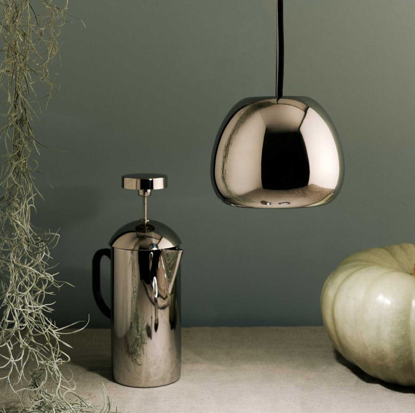 Pendelleuchte VOID silber