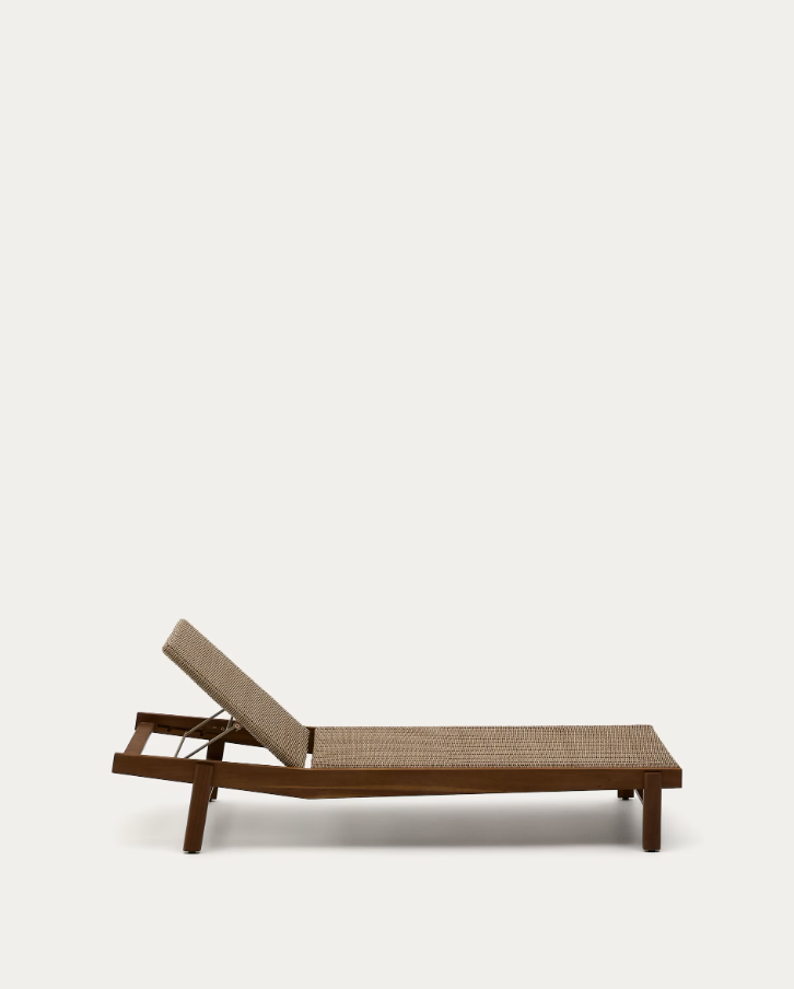ITANI Lounge Chair, lightweight acacia wood with rattan