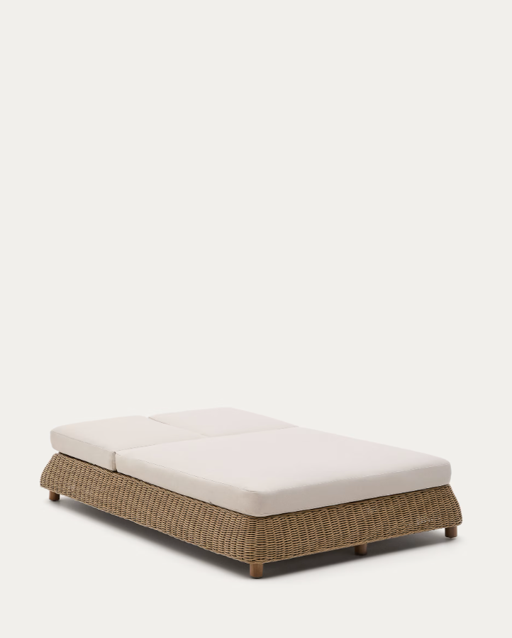 Doppelter Deckhaar -synthetischer Rattan