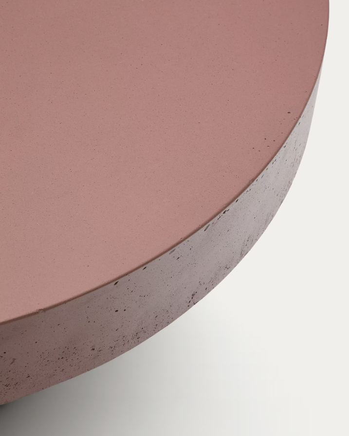 Aigablava Cement Coffee table in terracotta