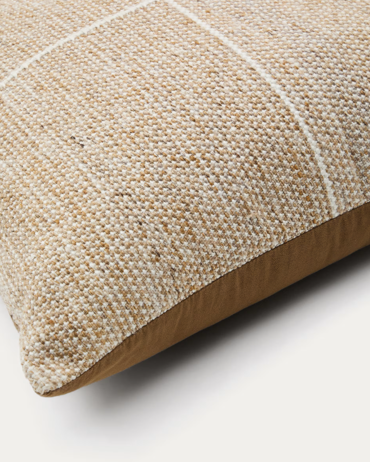 Kissenbezug für Kissen Beige