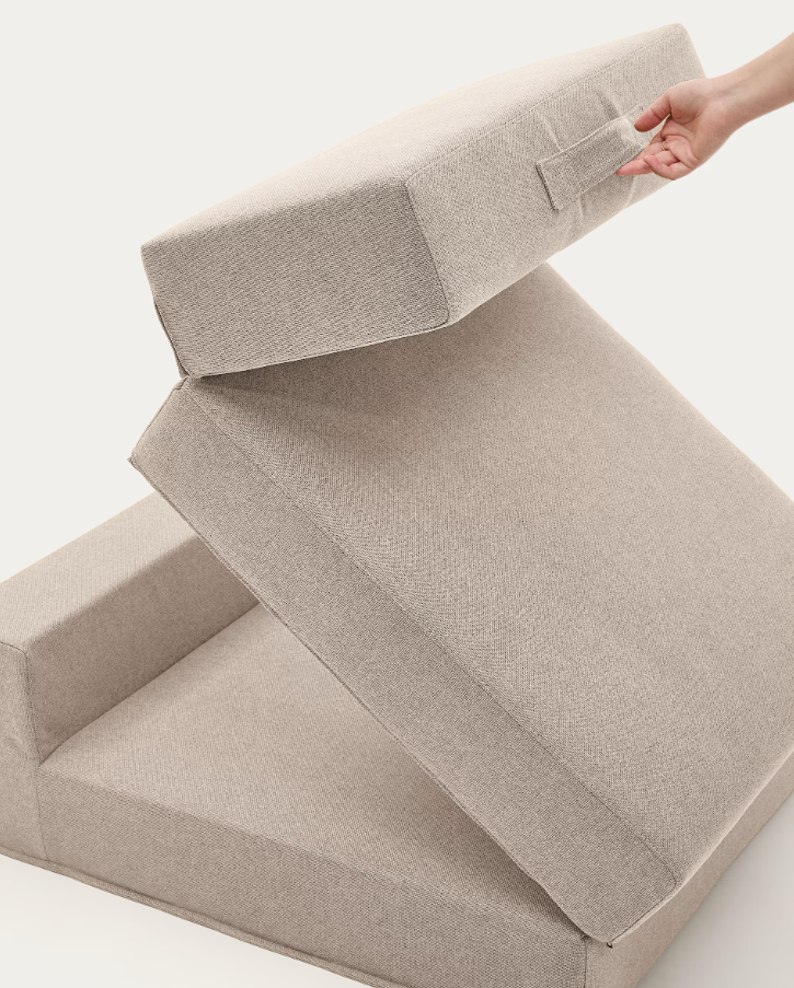 ARTY beige Klapphocker