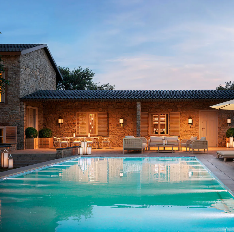 Buitenwandlamp RISERVA antiek goud