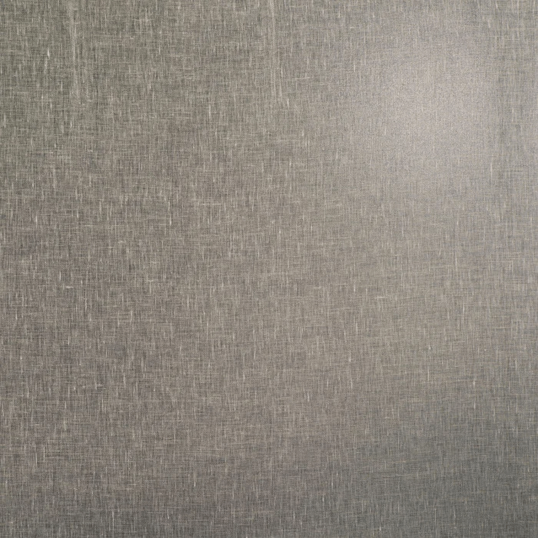 Linnen textielbehang met opaliserend effect ELARA - GRIS CENDRÉ grijsbruin