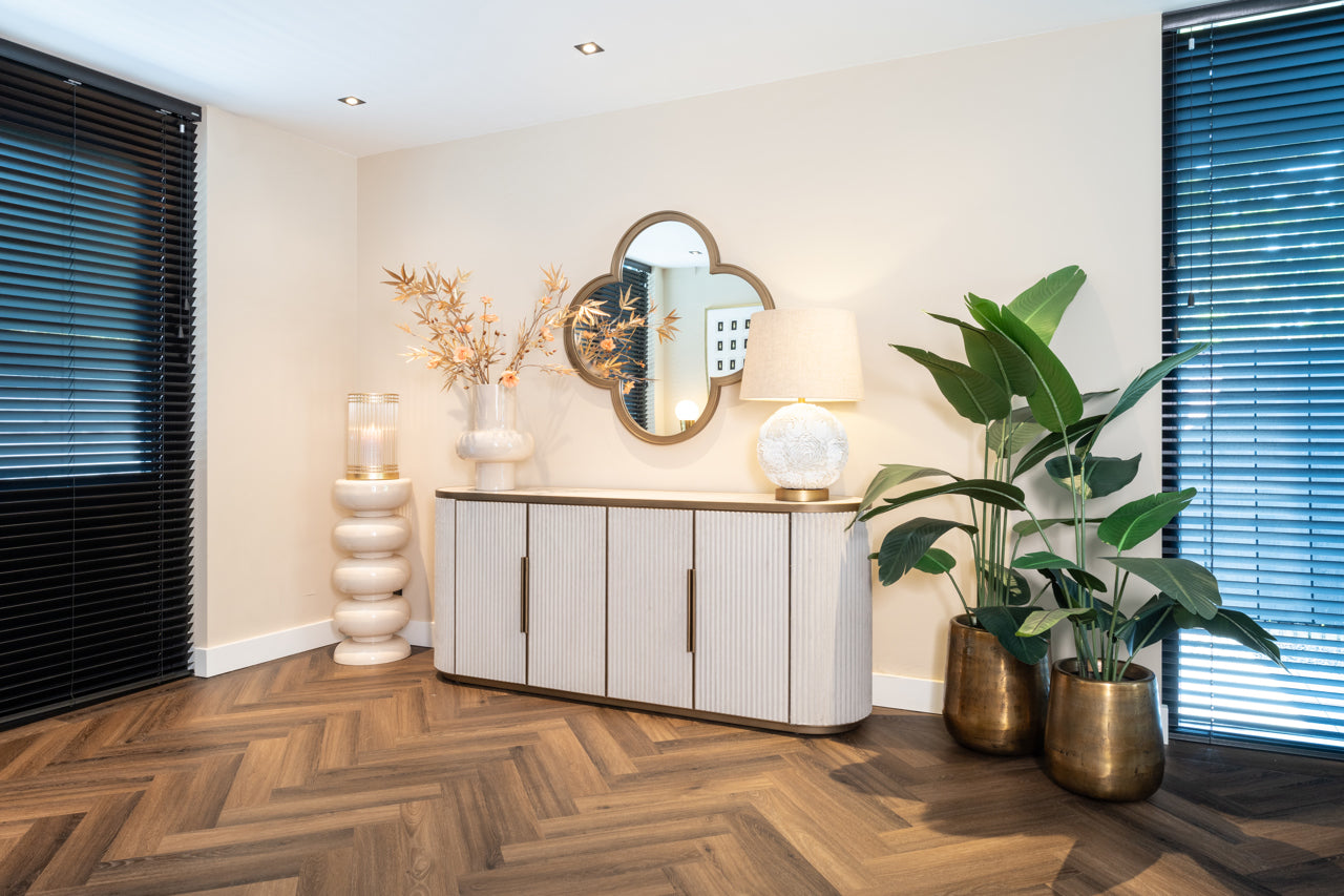 Lustro LOWEN gebürstet gold