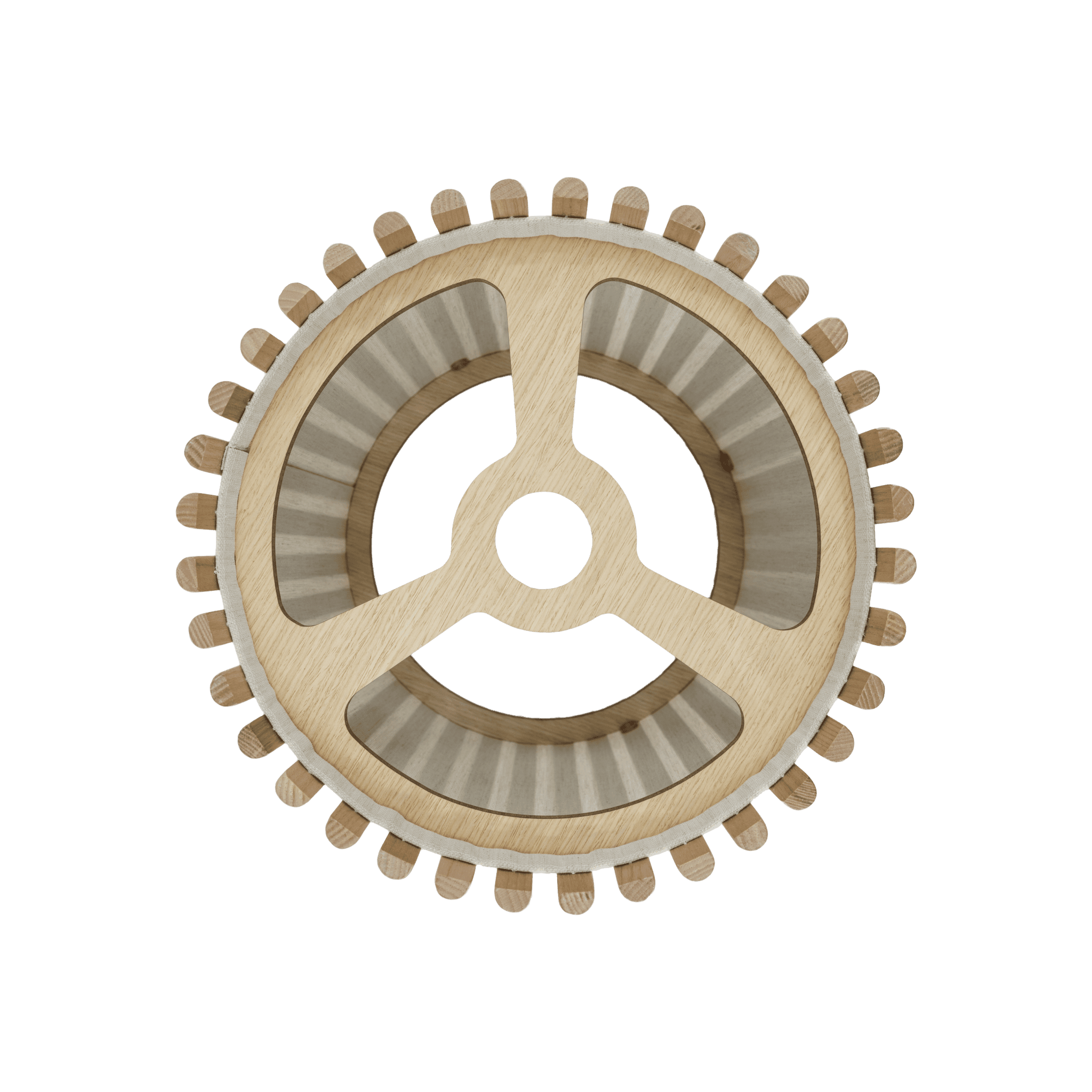 Abażur KOMOREBI dębowy UMAGE Eye on Design