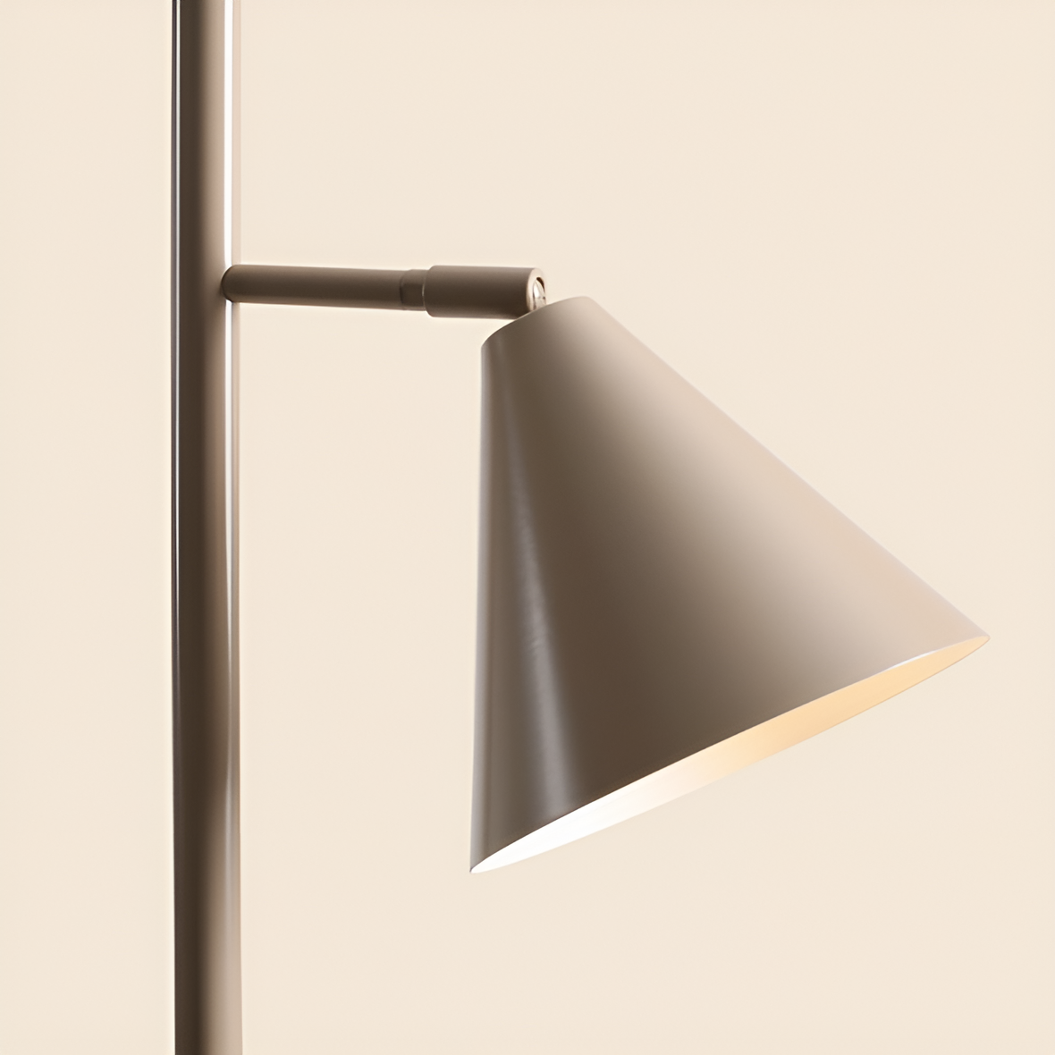 Vloerlamp FORM DUO beige
