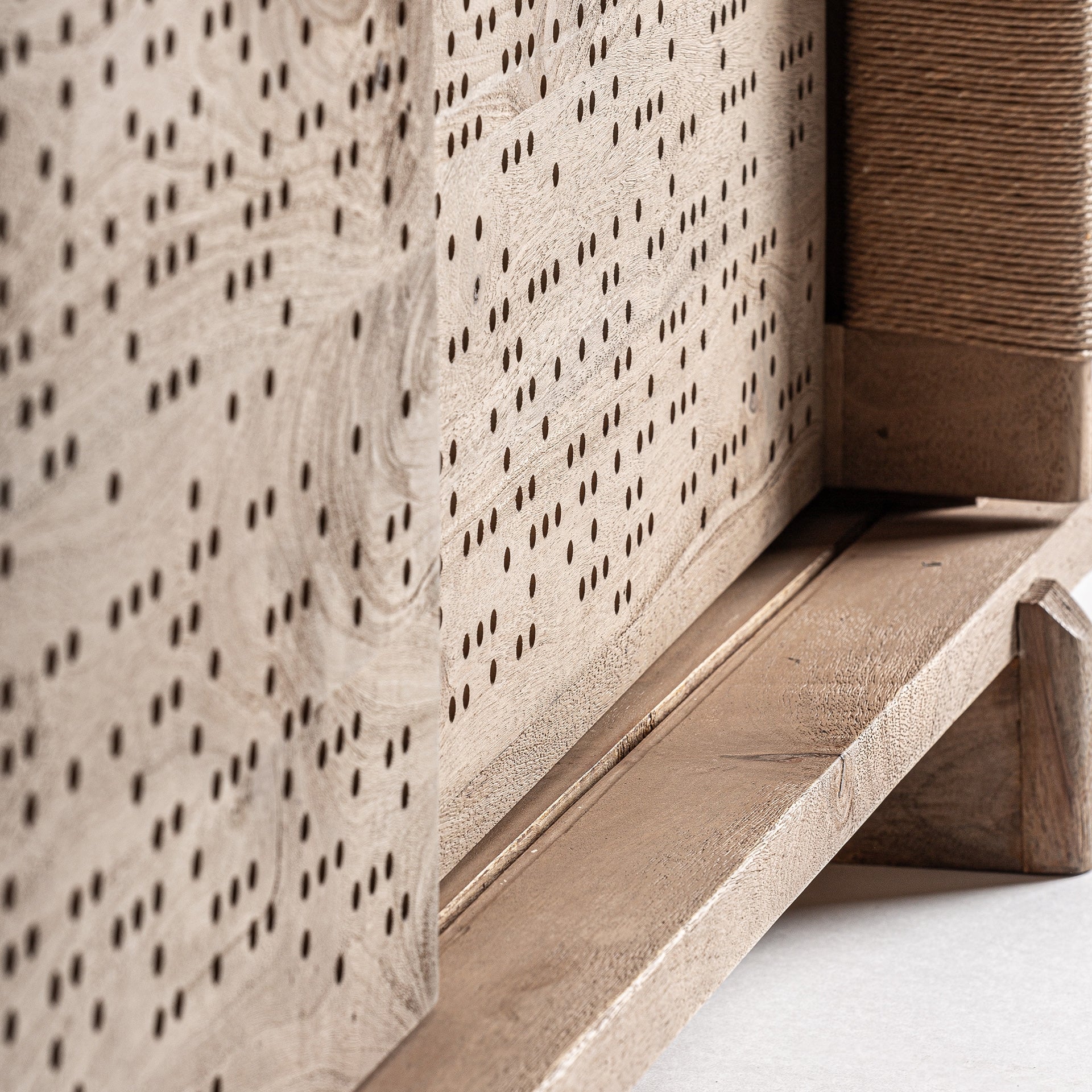 Komoda JACQUARD drewno mango do salonu