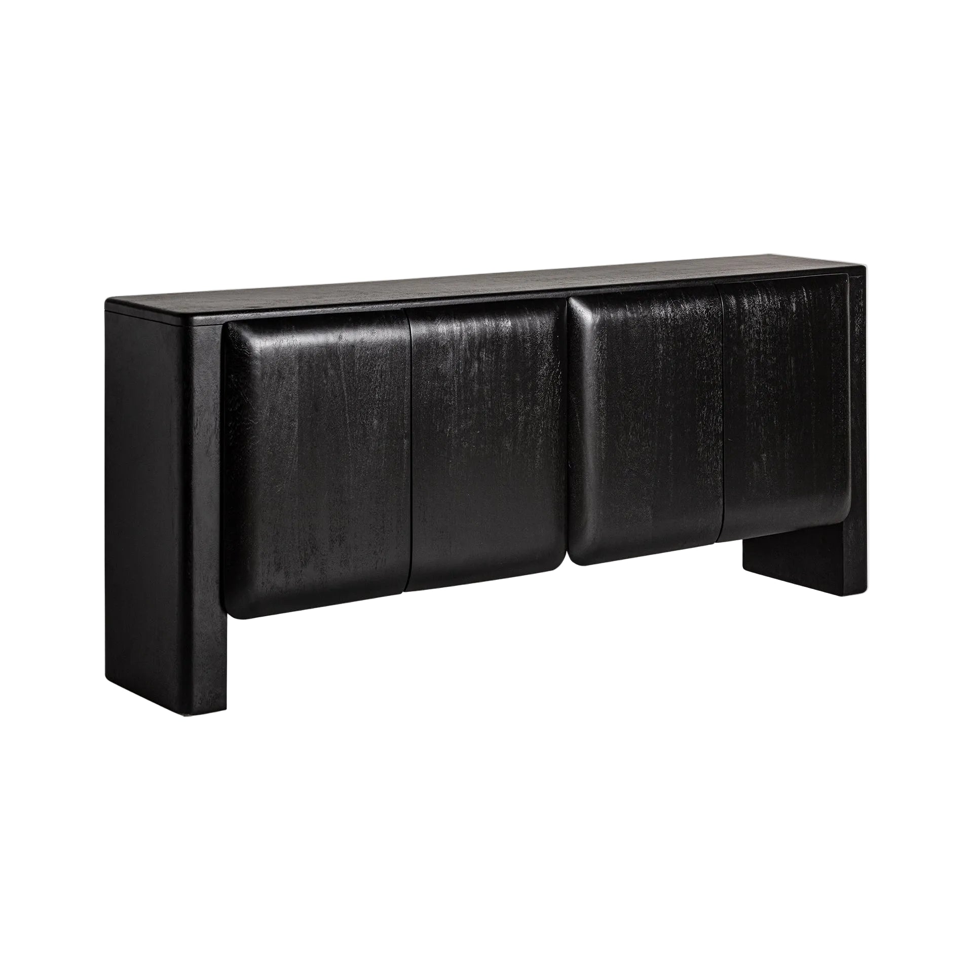 Komoda KORDEL czarne drewno mango – Vical