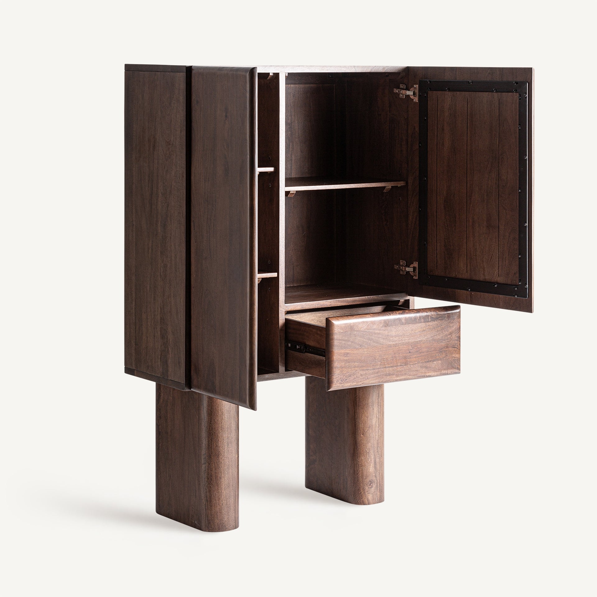 Kleiderschrank CRAIGH aus Mangoholz