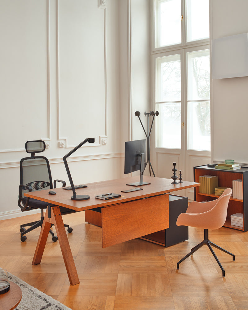 Bureau stoel ASTRO zwarte basis