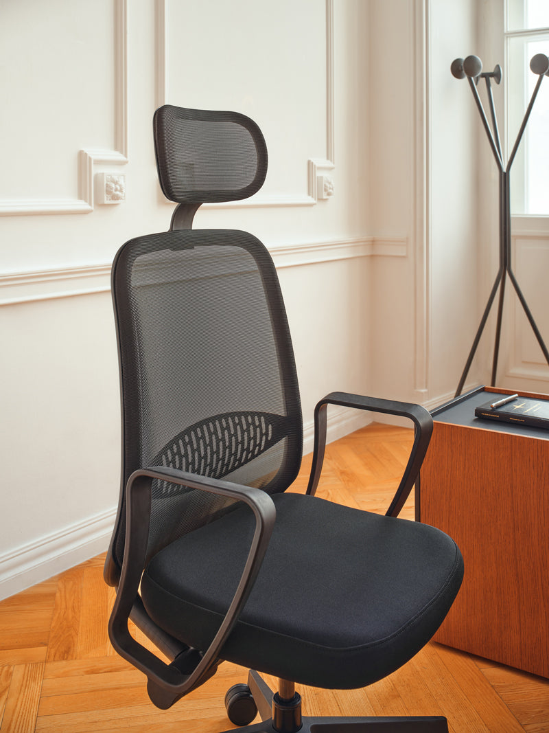 Bureau stoel ASTRO zwarte basis