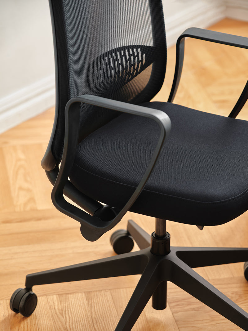 Bureau stoel ASTRO zwarte basis
