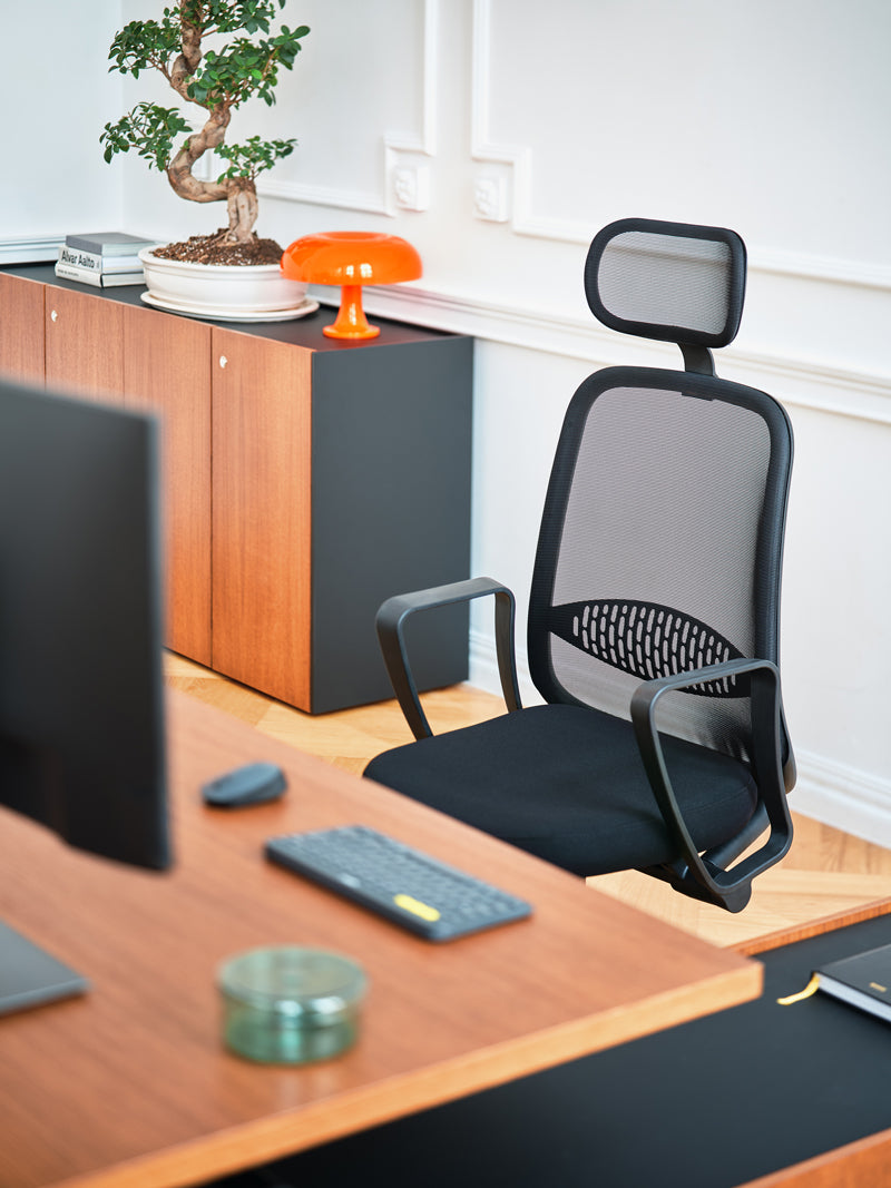 Bureau stoel ASTRO zwarte basis