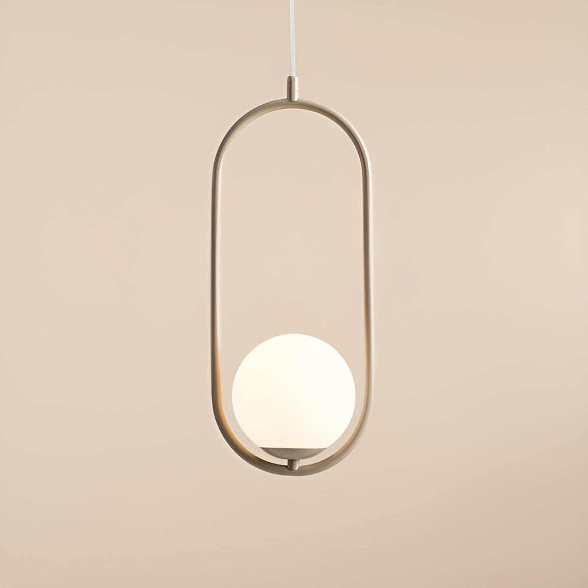 Lampa wisząca RIVA beżowy, marka Artera
