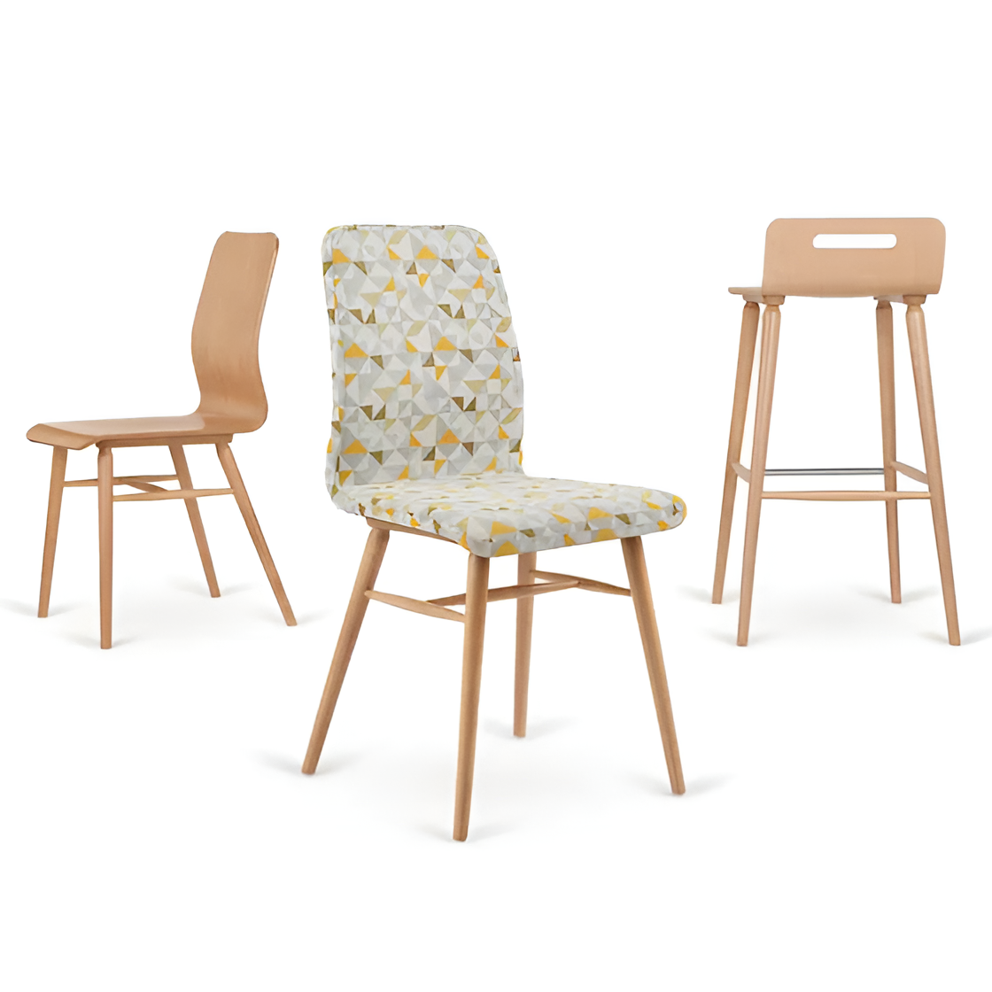 Stoel X A-2094 beukenhout