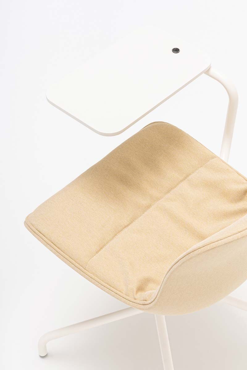 Krzesło obrotowe BALTIC 2 SOFT DUO metalowa podstawa – styl nowoczesny