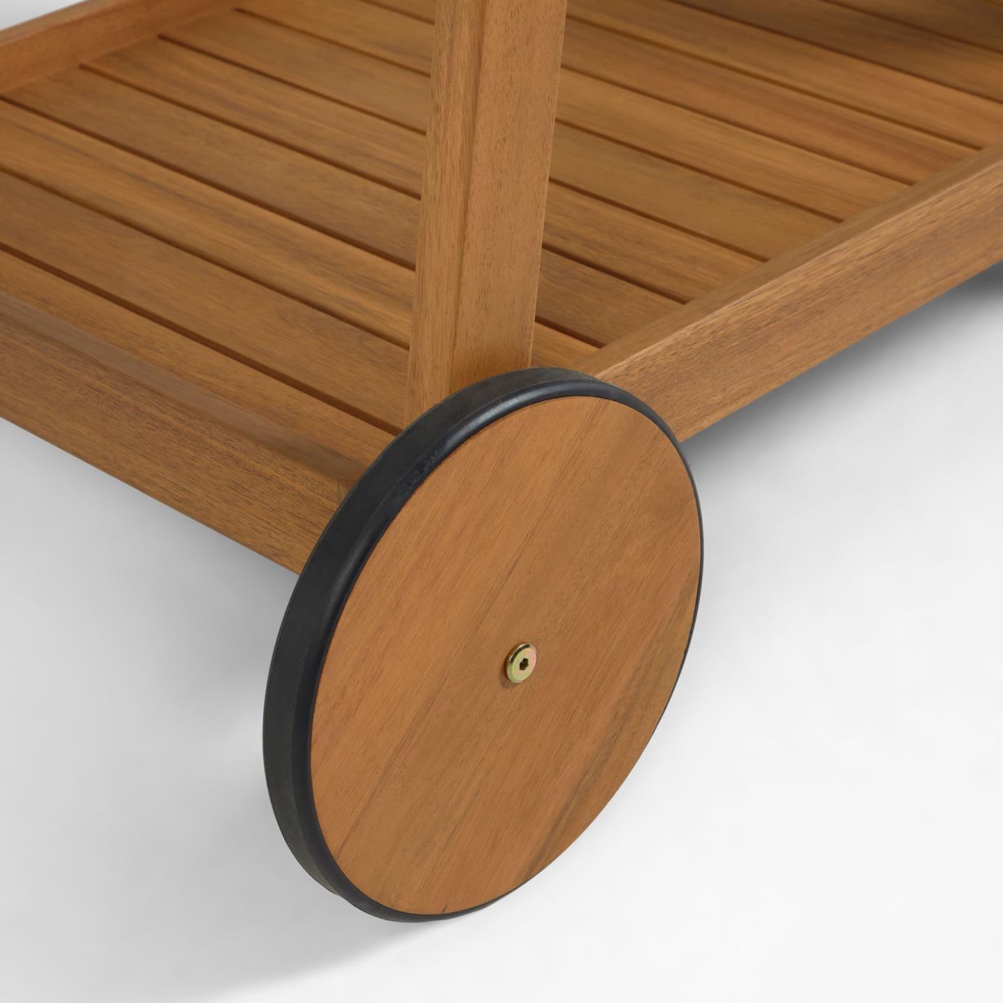 Barek ogrodowy FELISA lite drewno akacjowe La Forma Eye on Design