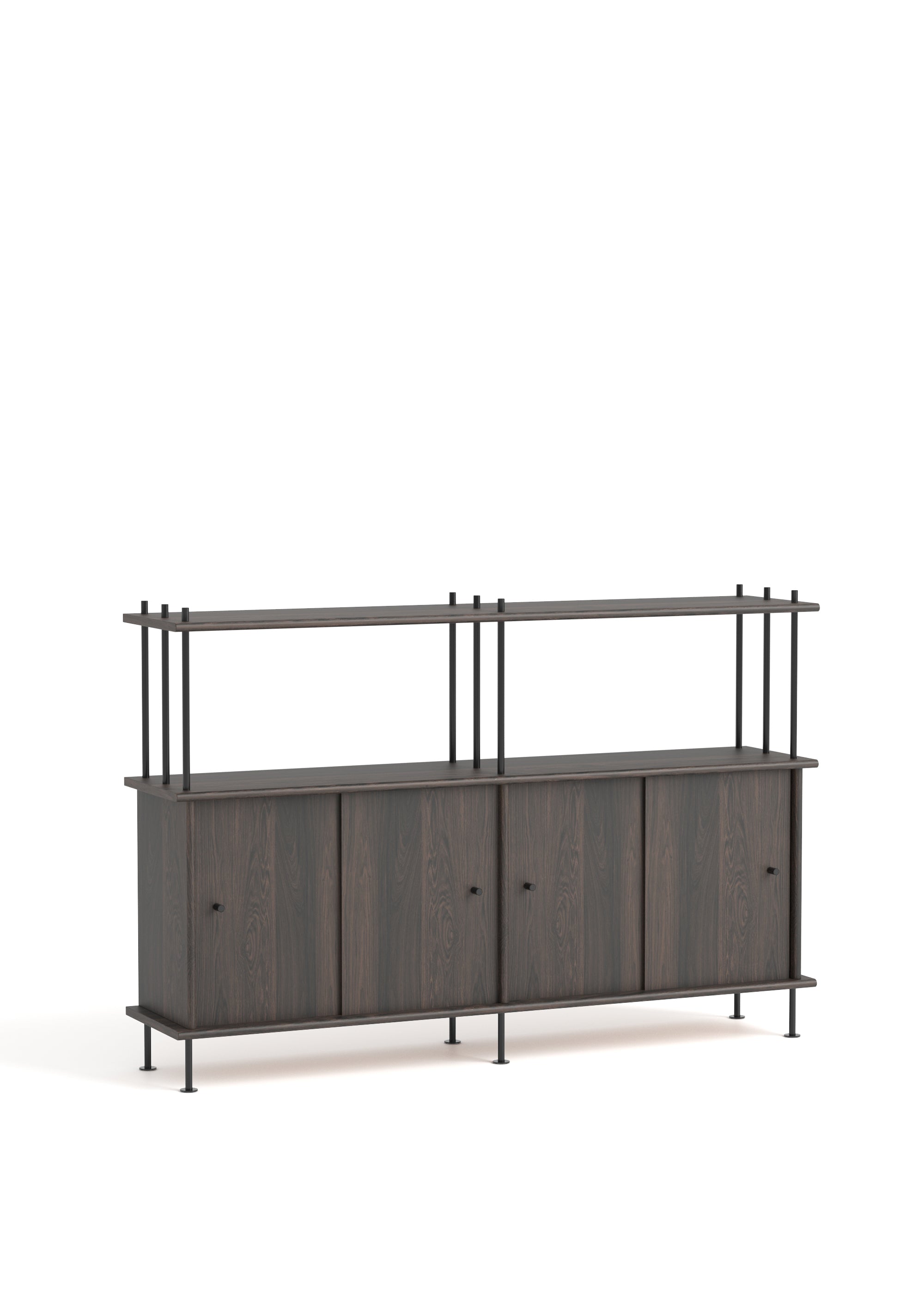 BAVA 160 Cabinet in Ebony Oak Wood