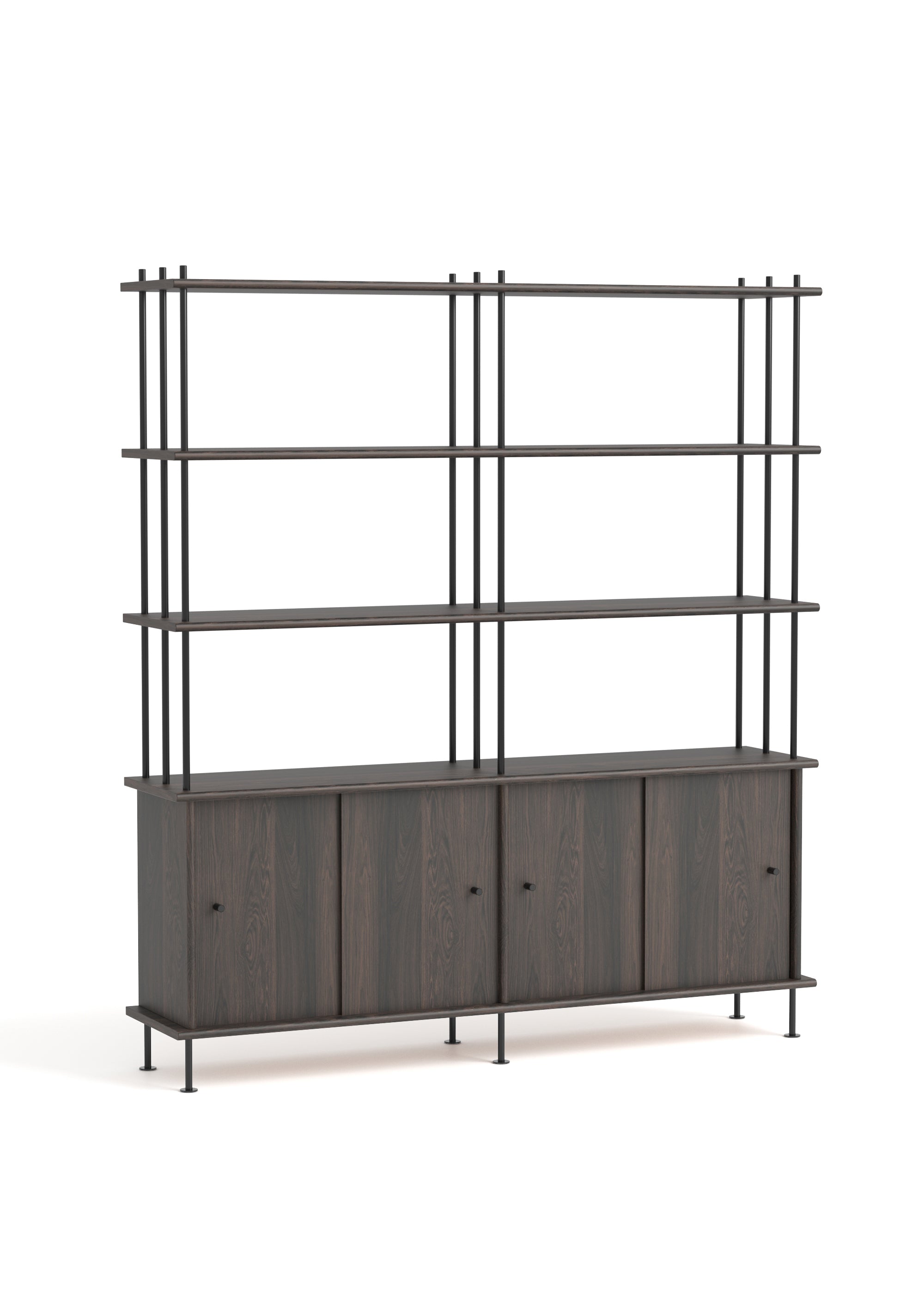 BAVA 160 Cabinet in Ebony Oak Wood