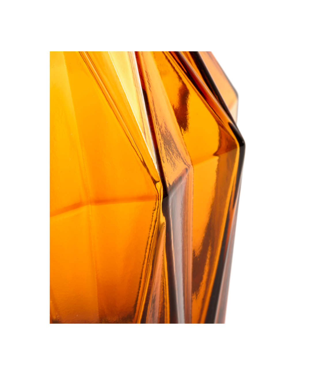 Vaas FOLDS GLAS amberkleurig