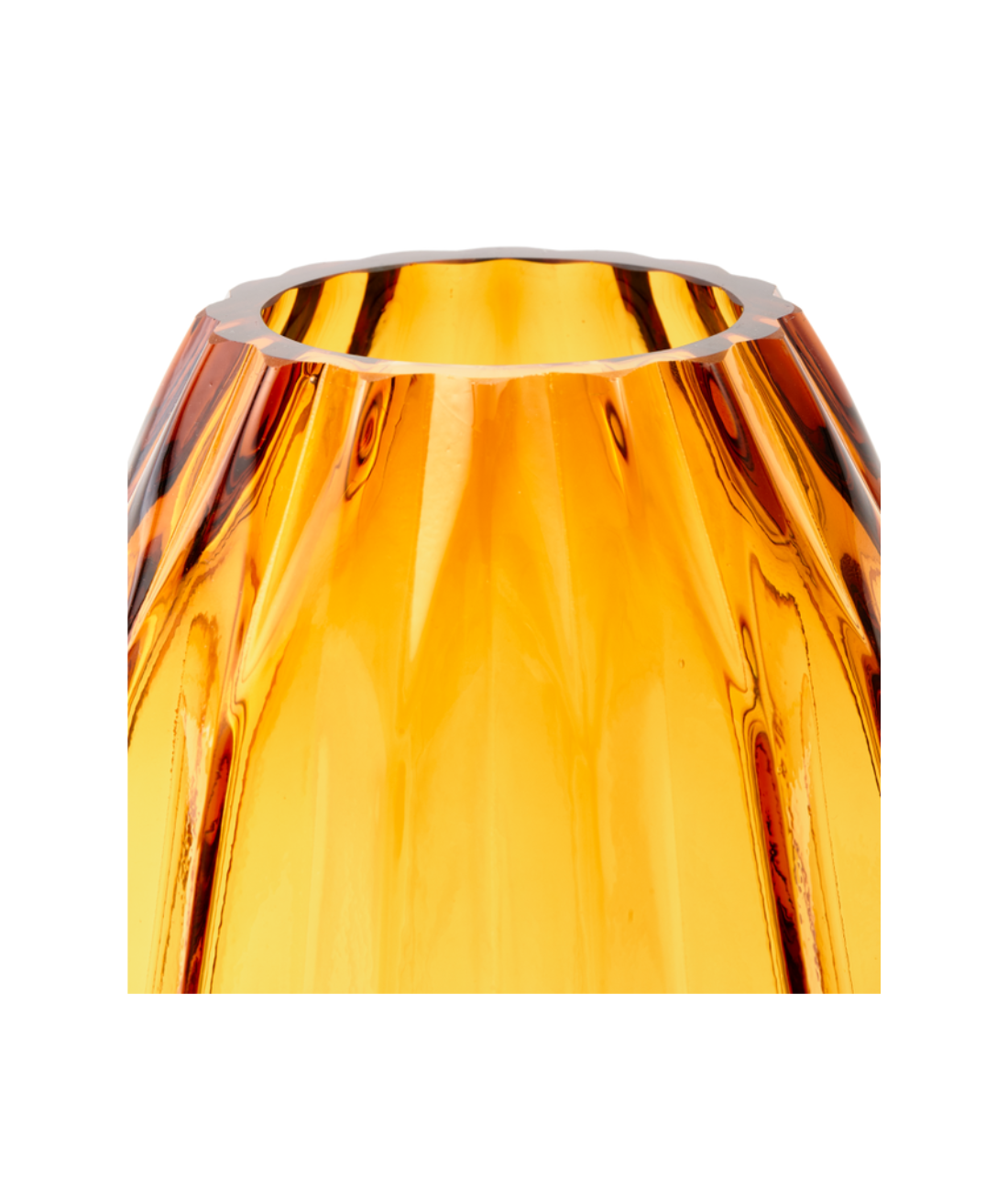 Vaas FOLDS GLAS amberkleurig