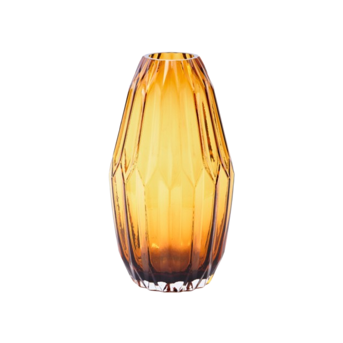 Vaas FOLDS GLAS amberkleurig